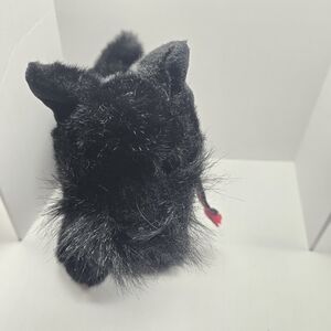 Russ Berrie Shadow Black Scottish Terrier Scottie Puppy Dog Plush 9.5"